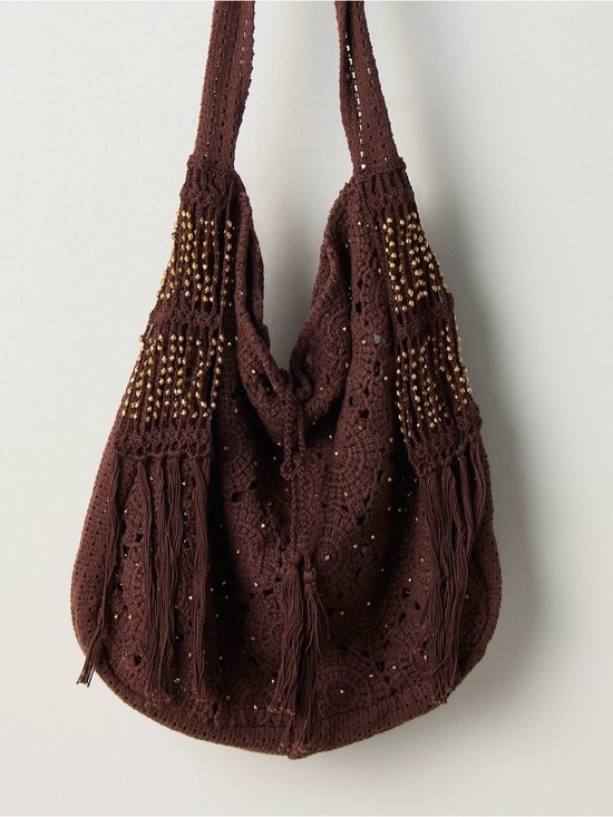 Free People Handbags - Free People Sunrise to Sunset Crochet Tote